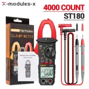 ANENG ST180 Digital Clamp Multimeter Tester AC DC Voltage RMS Amp Meter Handheld