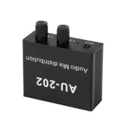 Stereo Audio Mixer Distributor for Headphone Power AMP Volume Control DC5-19V b