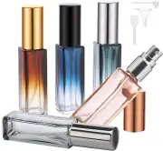 Perfume Atomiser, Travel Perfume Refillable Bottle, 5Pcs 10Ml Glass Perfume Spra