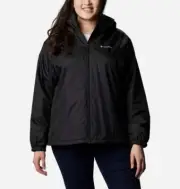 Columbia Women's Switchback Sherpa Lined Jacket - plus size 1X - Black