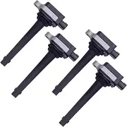 1/4Pcs 22448-ED800 02216-04014 F01R00A067 Ignition Coil Compatible With SENTRA 2007-2012 Tiida 2007-2014 March 2012 L4 7701065086(4Pcs-22448-ED800)