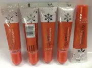 LOT OF 5 X CoverGirl Wetslicks Fruit Spritzers ( CLEMENTINE ) Lip Gloss .