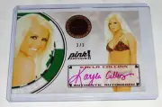 2015 Benchwarmer KAYLA COLLINS Pink Archive Vegas Baby Auto/3 PLAYBOY Playmate