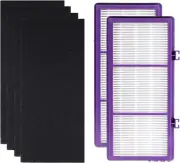 2 True HEPA + 4 Pre Filter Compatible with Holmes AER1 Remover Filter Replacemen
