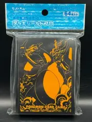 SEALED CHARIZARD VMAX SLEEVES POKEMON CENTER JAPAN POKEMON TCG