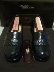 New 1st Quality Allen Edmonds Devonshire 7 D pebble black