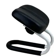 Home Kneeling Prayer Bench, Adjustable Metal Knee Stool with Sponge Cushion, Bench, Non Slip Sleeve
