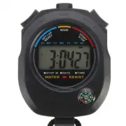 Digital Lcd Chronograph Sport Counter Stopwatch Handheld Top U7U8 Timer L8U6