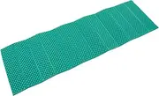 Zudoo Sleeping Mat, 186 X 57cm Double Egg Crate Foam Portable Sleeping Mat, Lightweight Foldable, Dark Green