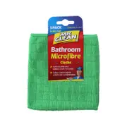 Mr Clean Bathroom Microfibre Cloth - 3 Pack