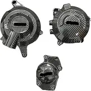Engine Timing Part Covers for Triumph Daytona Street Triple 765 2017-2023 Motorcycle Engine Protective Cover Carbon Fiber Printing Engine Guards Starter Cover