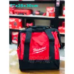 【電筒魔】全新 原廠 MILWAUKEE 米沃奇 小手提 工具袋 手提包 收納袋 27X25X30CM M12 BID