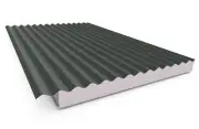SA NEW Stratco Cooldek® Corrugated Underside: Off White - Topside: Slate Grey