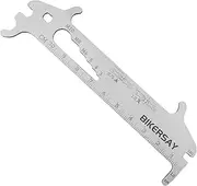 Chain Checker, 7-in-1 Bike Chain Checker Chain Hook Bolt Measurement Bicycle Chains Wear Indicator Cycle Chain Tool Presta Core Ext Installation Removal Tool