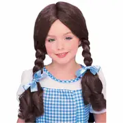 Dorothy The Wizard Of Oz Story Book Week Fairytale Girls Costume Wig