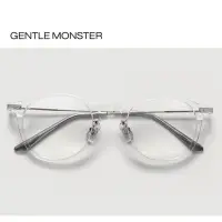 在飛比找Yahoo!奇摩拍賣優惠-GENTLE MONSTER ►COZMO（透明色框×銀鎳色