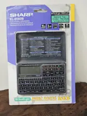 Sharp EL-6560B electronic Organizer Memo Master Brand New Sealed