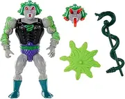 [Masters of the Universe] Origins Action Figure Toy with Accessories, Deluxe Snake Face 5.5 Inch Motu Collectible, HKM87