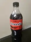 Share A Coke With Amanda 2025 Personalized Gift Coca Cola Zero Sugar Bottle