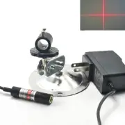 Positioning Red Cross 650nm 5mW Laser Module Printing/Sewing Machine 5V Holder