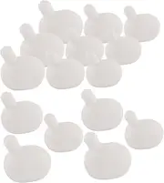 DIYEAH 15Pcs Silicone Bubble Inserts for DIY Squeeze Replacement Cores for Crafting Bubble Blowing Dolls Easy Maintenance Accessories