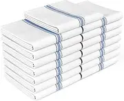 Zeppoli Classic Kitchen Towels 100% Natural Cotton Dish Towels 14 X 25 Inches Flour Sack Towels - Make Great Bar Towels