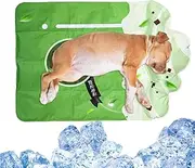 Fizepgo Dog Outdoor Cooling Mat,Dog Cooling Gel Mat Indoor - Small to Large Animals Sleeping Bed Waterproof for Hot Days Sofa Car Seat RV Floor Kennel Backyard