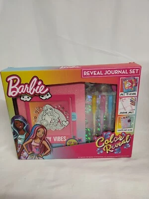 Barbie colour Reveal Journal Set – Girls Diary Gift Set Including (HL573BARBIE)