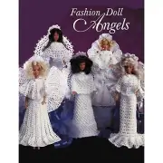 Barbie Doll Clothes Crochet Pattern Of 5 Angels, Vintage Angels Crochet Pattern