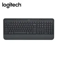 在飛比找PChome24h購物優惠-【Logitech 羅技】K650 無線舒適鍵盤 石墨灰