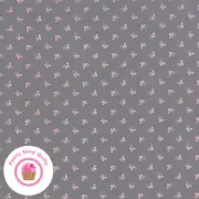 Moda SNO 39724 15 Gray Red Bees NORTHERN WENCHE Quilt Fabric WINTER