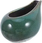 Hoement Elegant Ceramic Milk Gravy Boat Pitcher for Sauces Dressings and Charming Design for Dining Home Parties and Restaurants Unique Kiln Fired Aesthetic