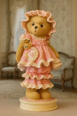 Cherished Teddies 1993 Customer Appreciation Teddy Holding On To Someone 916285