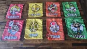 Super Mario Bros Draw string gift bags. 12 pack