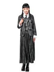 Nevermore Academy Deluxe Adult Costume - Medium