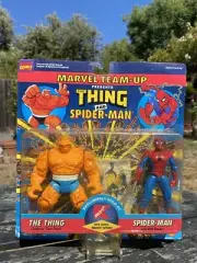 Marvel Team-Up Spider Man & Thing K-Mart Exclusive Action Figure Twin-Packs