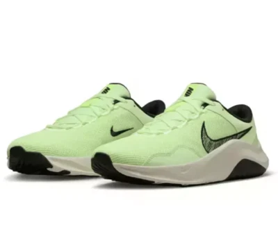 Nike Legend Essential 3 NN Barely Volt Black Phantom Shoes 10.5 11.5 DM1120-700