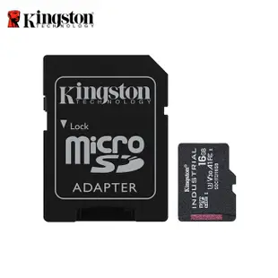 金士頓 Kingston INDUSTRIAL 8G 16G 32G microSD U3 V30 工業高耐用 記憶卡