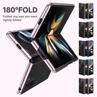 For Samsung Galaxy Z Fold 6 Fold 5 Fold 4 3 Slim Crystal Clear Shockproof Case