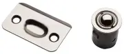 Cabinet Catch, Drive In Ball, Satin Nickel -N830-107