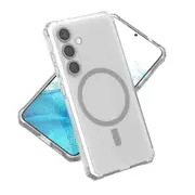 Samsung Galaxy S24 Plus Case,Magnetic Case,Military Grade Drop Protection,Shockproof Slim Case-Clear