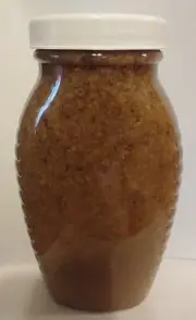 Honeycomb "wet" cappings (Zabrus) full of pollen, propolis, honey 28oz.