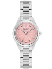 Bulova 96P249 Ladies Watch Sutton 28mm 3ATM