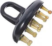 VERDANVERSE Hair Scalp Massager Comb Ergonomic Wide Tooth Massage Tool for Hair Growth and Scalp Care Portable Design for Travel Enhances for All
