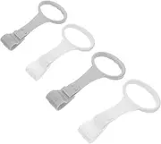 INOOMP 2 Pairs Portable Crib Grab Rings Stand Ring Handles for Walking Exercise Safe Durable Design for Support Nursery Cot for Easy Use