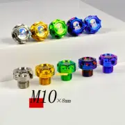 M10 TC4 titanium screws Positive/Reverse thread, Motorcycle Rearview mirror Bolt