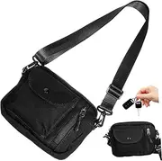 [GLSTOY] Canvas Messenger Bag for Men Stylish Small Shoulder Bag with Comfortable Material