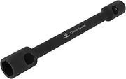 X AUTOHAUX Socket Wrench 400x46mm for Car Motorcycle Dirtbike Repair Spanner Socket Remover Chromium Black Durable Hexagon 27mm,32mm