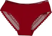 [Generic] Traceless Sexy Underwear Large Low Transparent Mid Waist Women's Ice Lace Sexy Chaps for Women Lingerie Plus Size