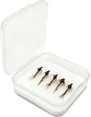 Zxpjkyu 5 Packages of Fly with Fly with Hook for Outdoor Activities